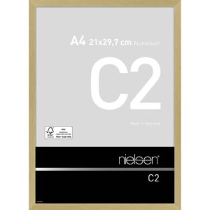 C2 Or mat brossé 21 x 29,7 cm