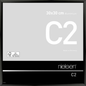 C2 Noir anodisé 30 x 30 cm