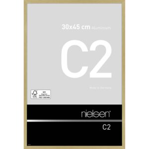C2 Or mat brossé 30 x 45 cm