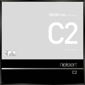 C2 Noir anodisé 50 x 50 cm