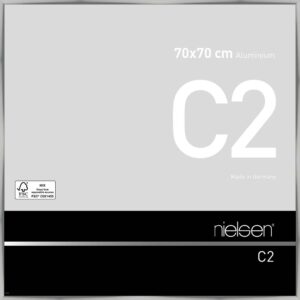 C2 Argent poli 70 x 70 cm