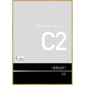 C2 Or mat brossé 59,4 x 84,1 cm