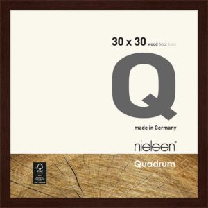 Quadrum Wengé 30 x 30 cm