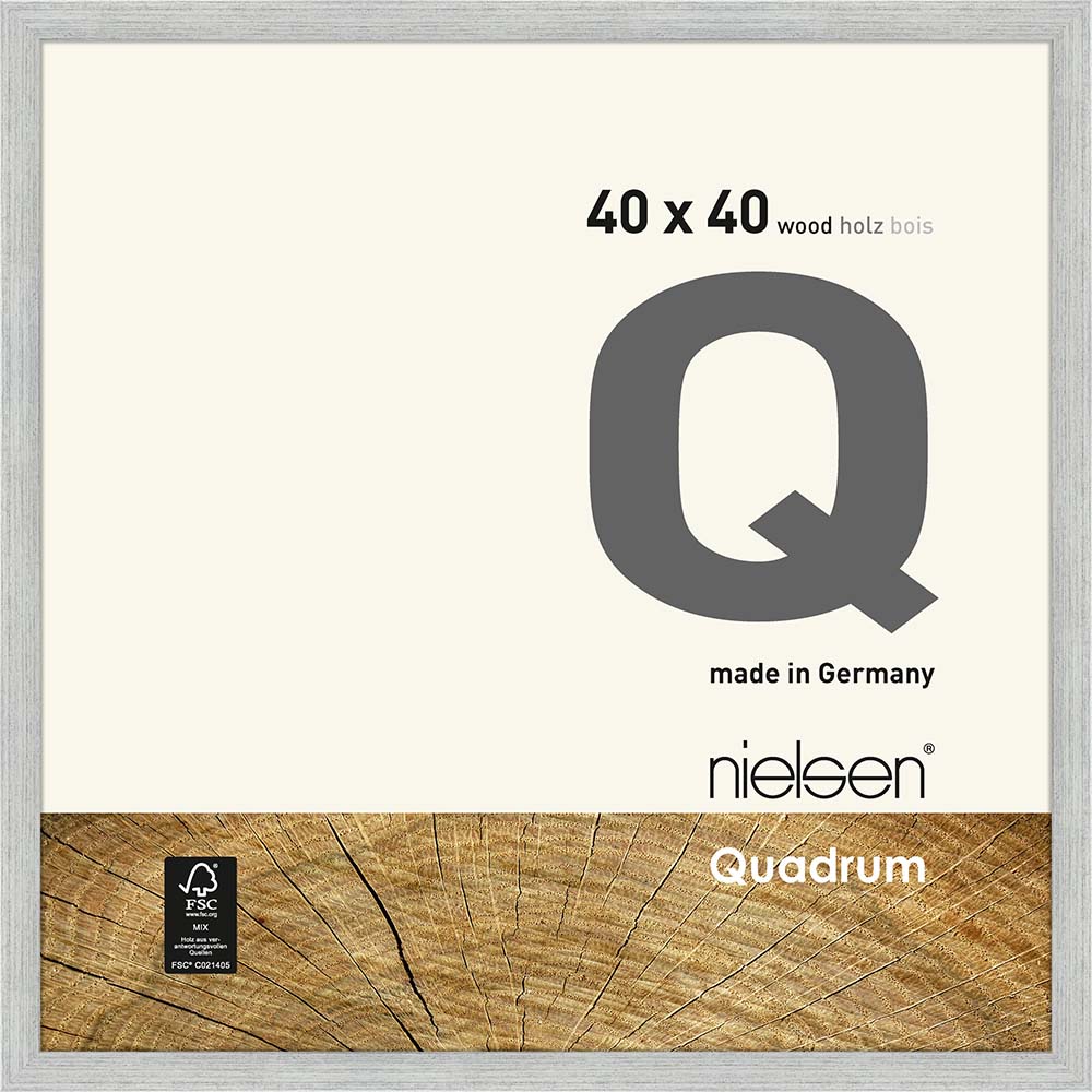Quadrum Argent 40 x 40 cm